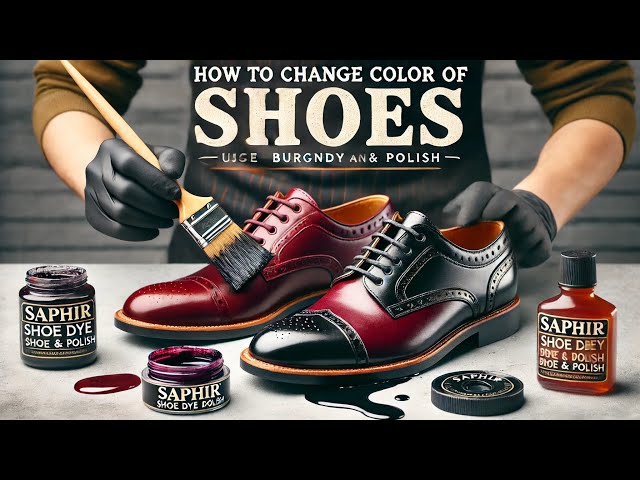 how to change color of shoes asmr #saphire