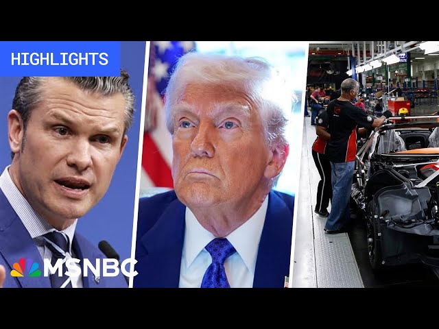 ‘Nonsense’ Ukraine remarks, reciprocal tariffs: Trump’s First 100 Days - Day 26 | MSNBC Highlights