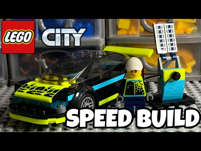 Build with me Lego City 60383 Electric Sports Car!