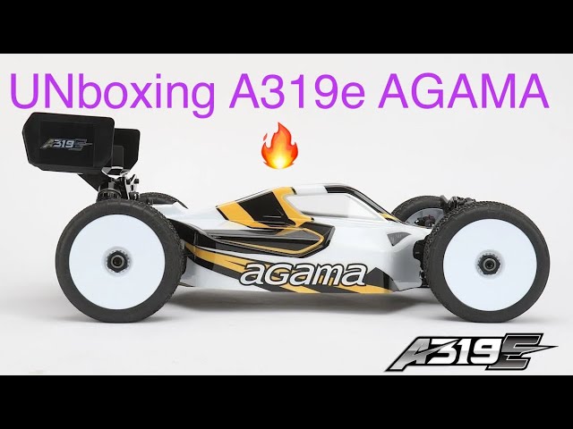 Unboxing Agama A319e buggy Brushless wwwooowww