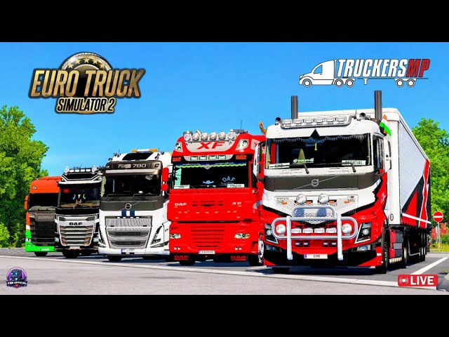 🔴 ETS2 Live | TruckersMP Live | Euro Truck Simulator 2 Multiplayer LIVE | ETS2 Gameplay