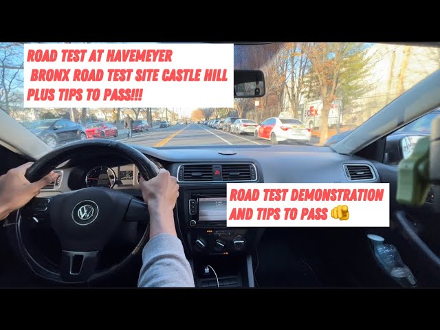 Road Test at Havemeyer Bronx Road Test Site Castle Hill plus tips to pass #driving #fyp #viralvideo