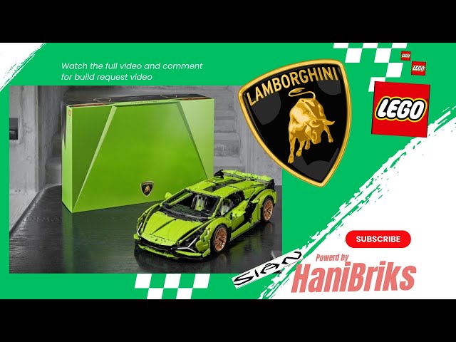 Lego Lamborghini Sian (Endurance, Ideas, Art, Speed Champs & MORE!) #automobile #legotechnic