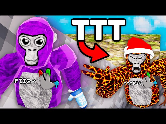 YouTubers vs TTT in Gorilla Tag