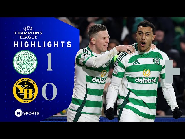 Celtic Bag Play-Off Spot With Late Win ☘️ | Celtic 1-0 Young Boys | UEFA Champions League Highlights