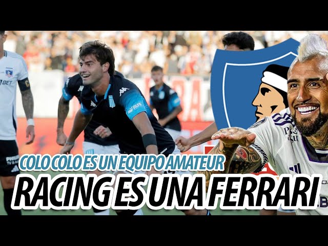 Colo Colo vs Racing (0-3) | Análisis picante de la goleada | El campeón de Chile es un espanto!!