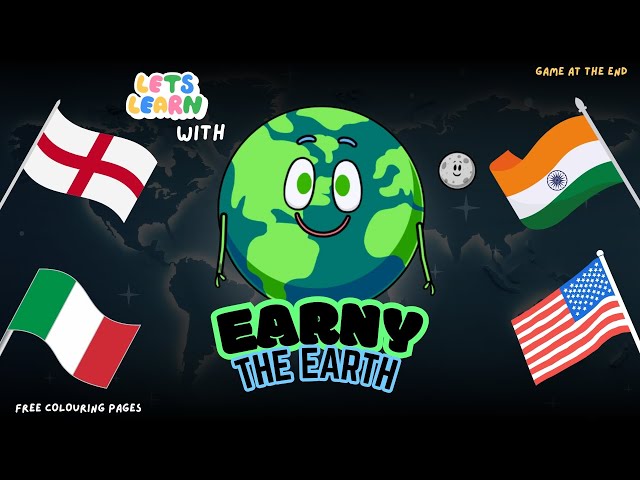 Countries Of The World | Learn & Explore With Earny The Earth