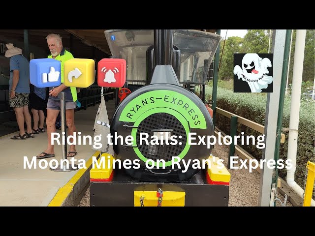 Riding the Rails: Exploring Moonta Mines on Ryan's Express