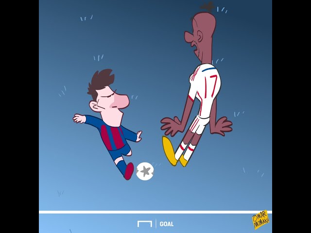 Messi vs Boateng