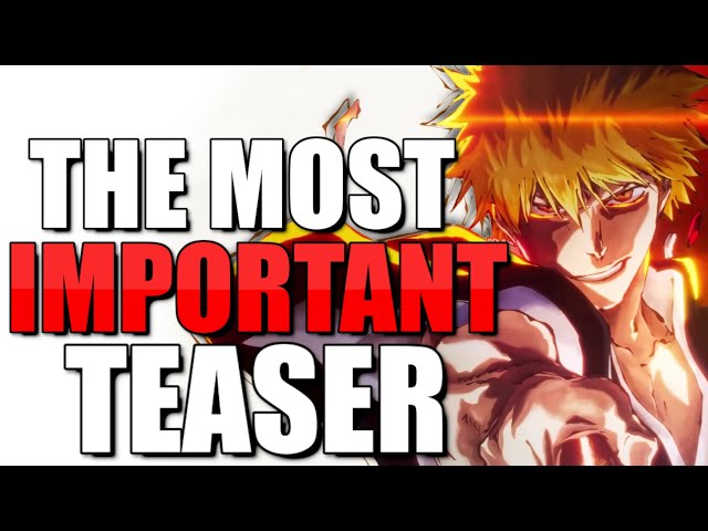 Why the NEW BLEACH COUR 4 Teaser is a Game-Changer!