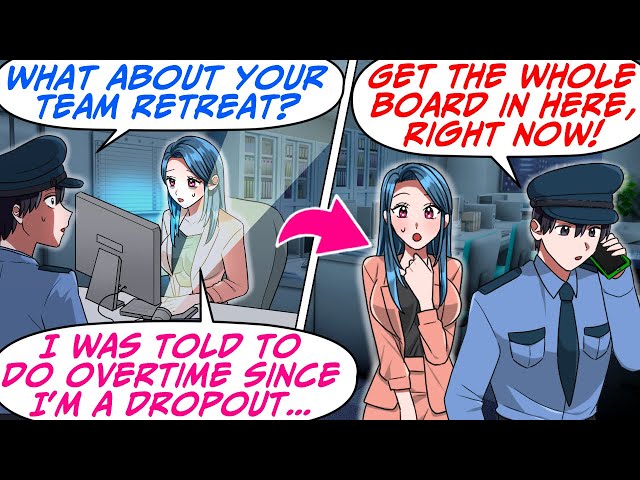 I Spotted a Coworker Who was Left Behind While Everyone Went on the Work Retreat![RomCom Manga Dub]