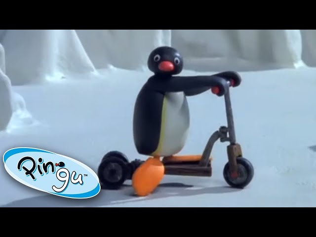 The NEW Scooter! 🐧 | Pingu - Official Channel | Cartoons For Kids