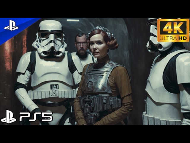 PRINCESS ™ LOOKS ABSOLUTELY AMAZING | Realistic Graphics Gameplay [4K 60FPS] STAR WARS Battlefront 2