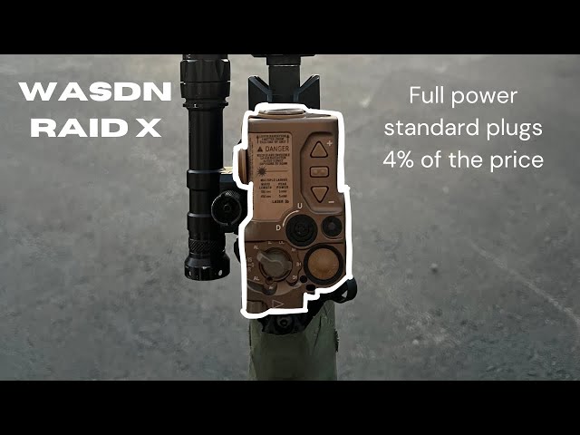 WASDN RAID X: 1,500 rounds of 556 later on a $225 IR laser