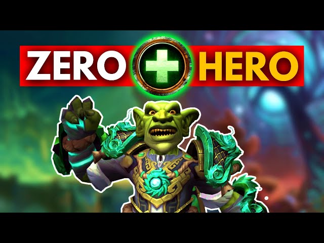 MY FIRST HEALER FINISHED!🐉 │ WoW: Ultimate Zero to Hero