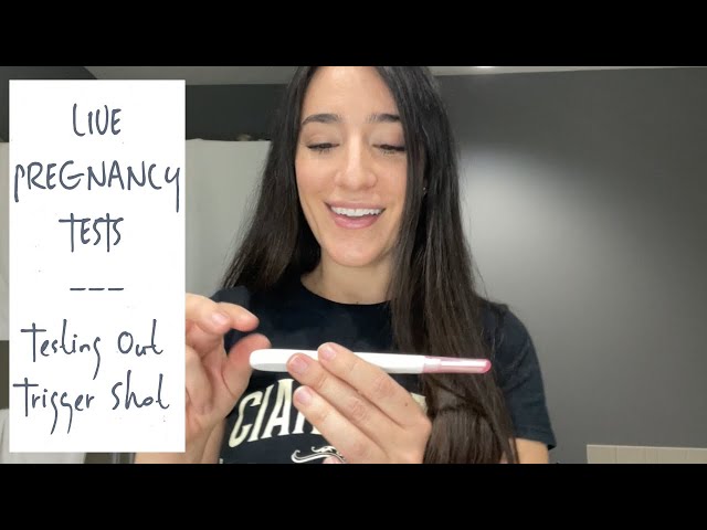 IVF Round #2 | LIVE PREGNANCY TESTS 4 & 5 DP5DT | Testing Out Trigger | TWW Symptoms | SMBC