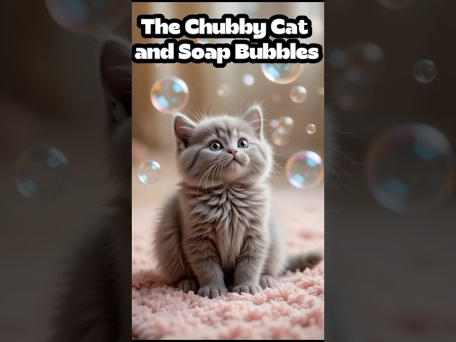 The Chubby Cat and Soap Bubbles