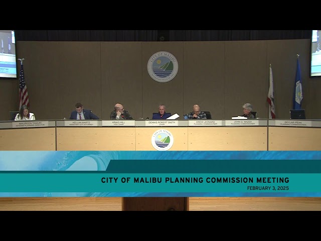 Planning Commission Regular Meeting - February 3, 2025