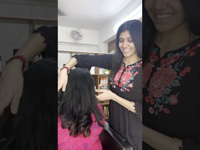 3 step cut 🥰#viralshort #youtubeshorts #haircut #haircare @bansiikoladiya