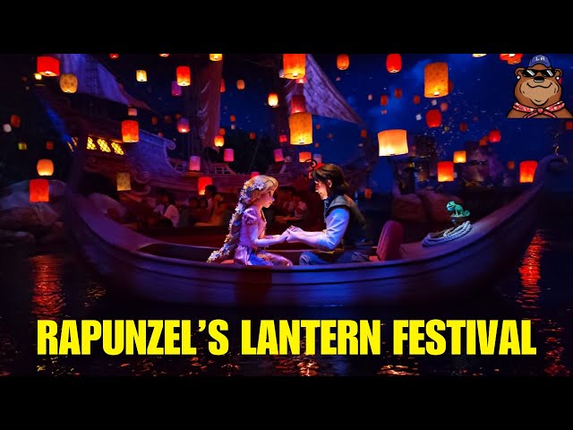 Rapunzel's Lantern Festival 4K Full Ride - Fantasy Springs in Tokyo DisneySea, Japan