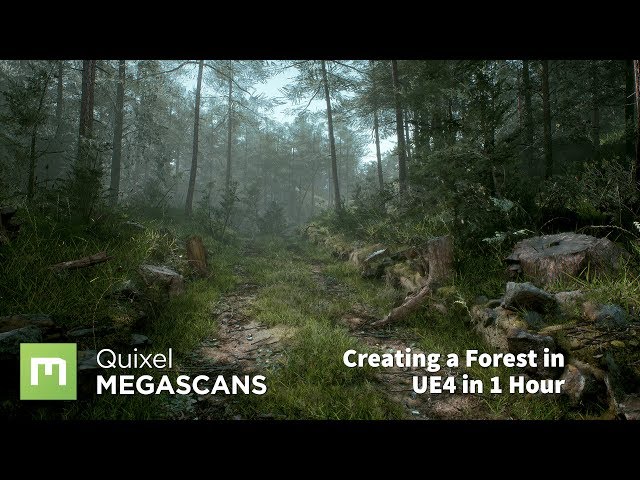 Create a Forest in UE4 in 1 Hour