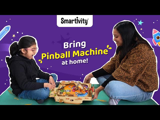 Pinball Machine at home | Smartivity Pinball Machine | STEM Toy  #Smartivity #smartivitytoys