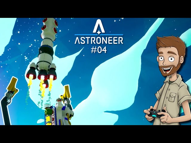 🚀 Eine Rakete landet! 🚀 | Let's Play Astroneer 👨‍🚀 # 04