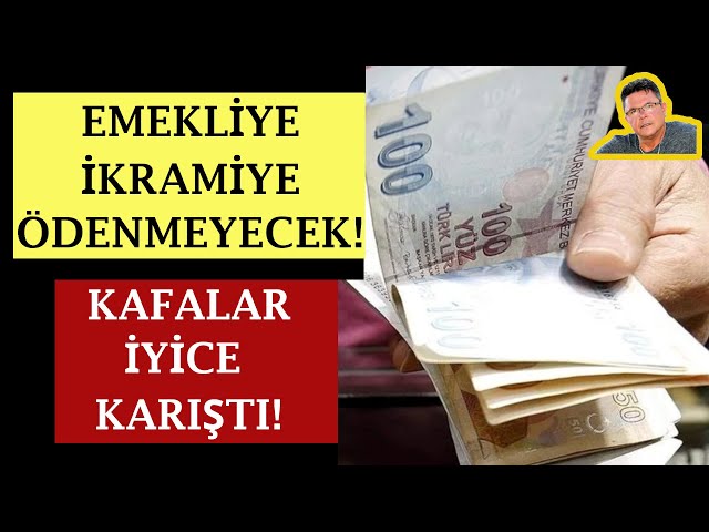 Emekliye İkramiye Ödenmeyecekmi?Kafalar İyice Karıştı.