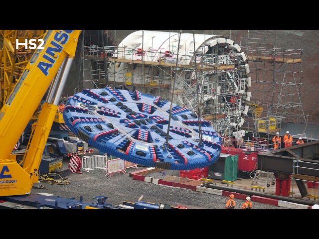 Meet TBM Dorothy, HS2's first Midlands tunnelling machine