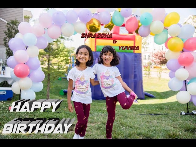 Yuvina & Shraddha's 6th Birthday