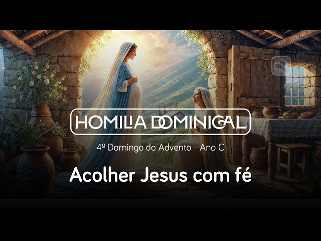 Acolher Jesus com fé: Homilia do 4º Domingo do Advento, Pe. Fábio, IVE (Ano C)