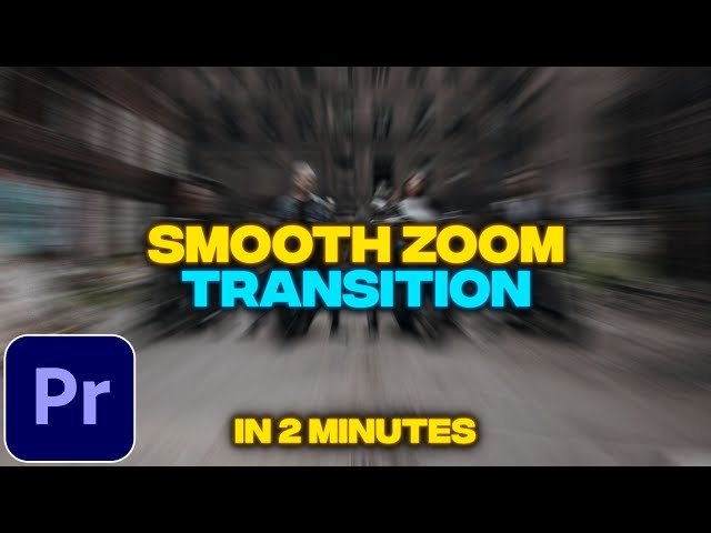 Zoom Transition Tutorial in Premiere Pro | Smooth Zoom Blur Transition