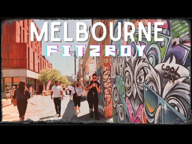 Melbourne Vlog | Fitzroy Cool cafes, street food, Lune Croissants, shopping , markets & street art