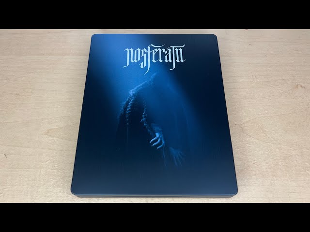 Nosferatu (2024) - 4K Ultra HD Blu-ray SteelBook Unboxing