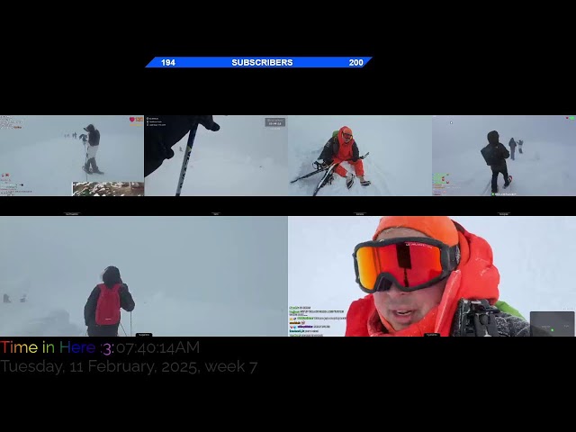 CX SNOW MOUNTAIN CLIMBING ALL POV