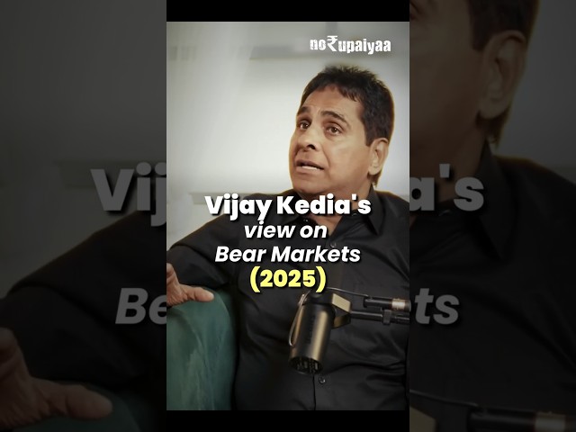 🚨📈Perspective on 2025 Market Crash (ft.Vijay Kedia) #nifty #stocks #investing #vijaykedia