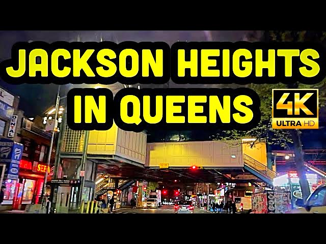 Experiencing Diversity: 4K Driving Tour of Roosevelt Avenue🚘