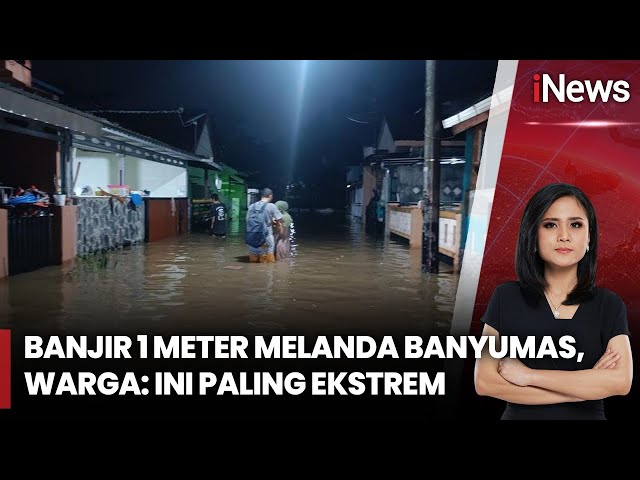 Hujan Sejak Jumat Sore, Banjir Melanda Banyumas - iNews Malam 11/01