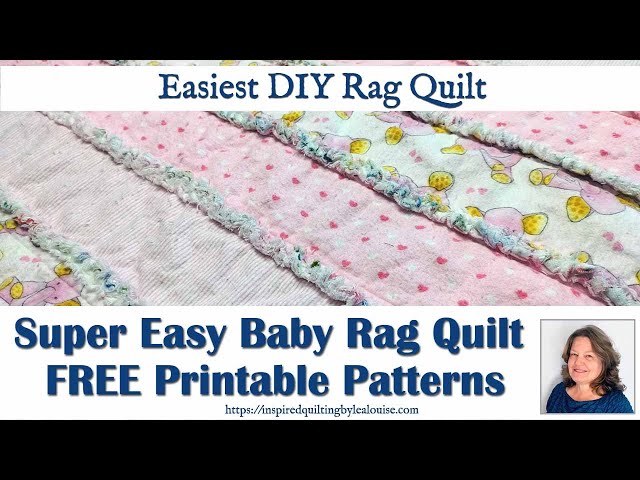 Easy DIY Rag Quilt #1: How to make a Rag Quilt