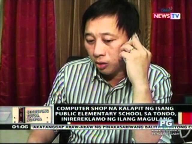 Computer shop na kalapit ng isang public elementary school sa Tondo, inirereklamo ng ilang magulang