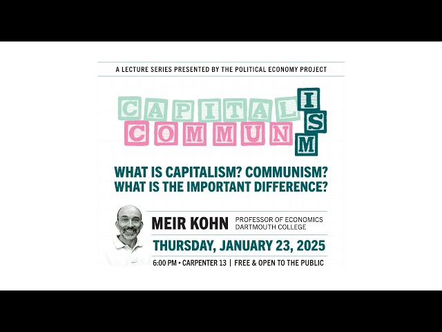 Capitalism and Communism: What is the Important Difference?