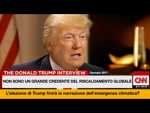 L’elezione di Trump finirà la narrazione dell’emergenza climatica?