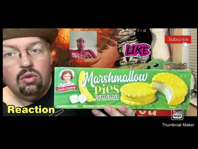 Reaction to Too Sweet : Little Debbie Banana marshmellow pies