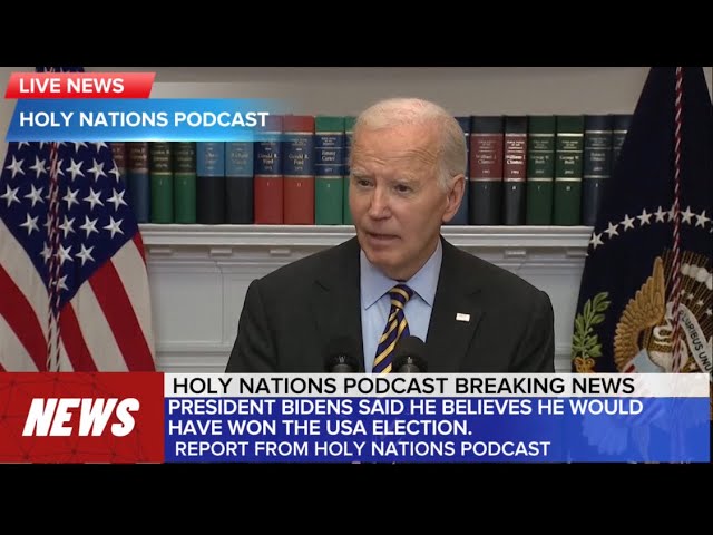 President Joe Biden said he would have beaten Donald Trump in 2024 US election