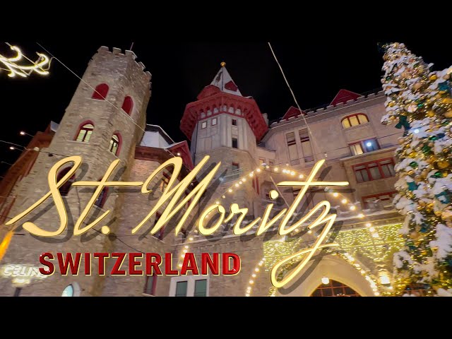 Experience the MAGIC of St Moritz, Switzerland's Most Luxurious Winter Resort!