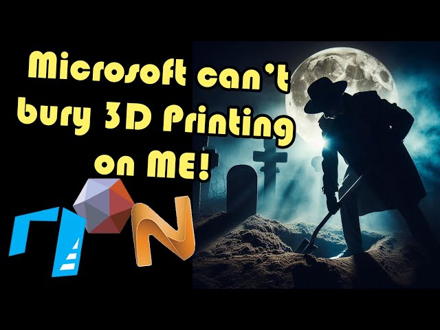 Now that 3D Builder is Gone, what can we use since Windows hates 3D Printing?