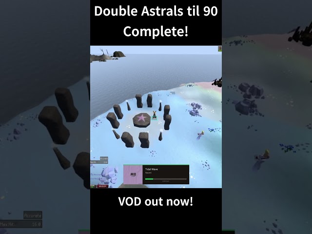 [OSRS] Double Astral Runecrafting Day 4  #osrs #gaming #lofi #runescape