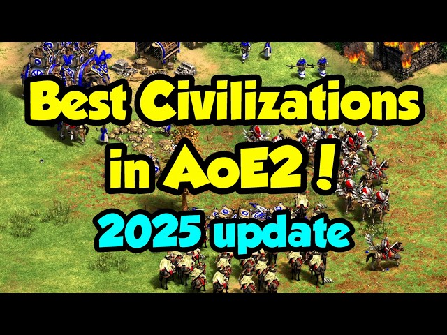 Best Civilizations in AoE2! (2025 update)