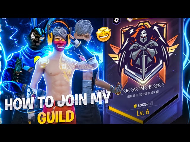 How To Join Guild V Badge 2024 🤩|| How To Join Guild Today 🤩😍||Garena Free Fire