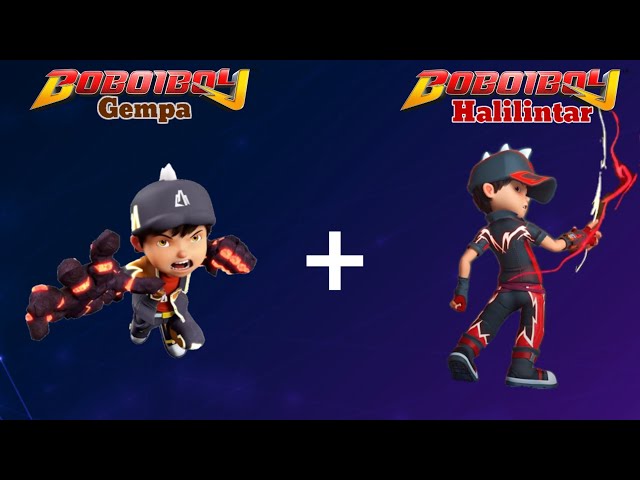 Semua Kuasa Elemental Fusion BoBoiBoy Terbaru! BoBoiBoy Gentar, Sori, Frostfire, Glacier, Supra